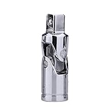 Lifepartner ユニバーサルジョイント 差込角 6.35mm 9.5mm 12.7mm クロームバナジウム鋼 (9.5mm)