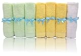 Bamboo Baby Washcloths Soft Organic Perfect for Baby Bathing Skin Care by Josh and Jill Baby Shoppe