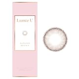 [ 乱視用 カラコン ] Lumie U TORIC (ルミエユートーリック) CYL-0.75 ワンデー 10枚入り アーモンドブラウン (度あり) [-4.25]
