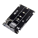 [AOUGO] スピード M.2 NGFF SSD から 3 アダプターサポート M.2 キー B SSD ソリッドディスクドライブ拡張カード M.2 キー B アダプターカード