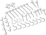 ドーマンハードウェア4 – 9821 Peghooks value-pack、36ピース