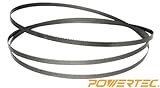 POWERTEC 13162X Band Saw Blade 56-1/8-Inch x 1/4-Inch x 6 TPI [並行輸入品]