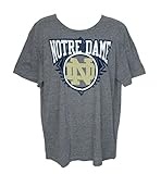 Notre Dame Fighting Irish Football大人用サイズ2 x - large 2 x l NCAA AUTHENTIC Distressed Print Teeシャツ – X