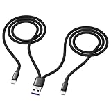 Akkerds デュアルUSB-A to Type-c+Microデータケーブル 2台の設備同時充電 1.2M データ転送をサポート
