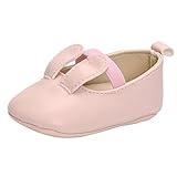 Baosity 学步靴　ベビーシューズ　赤ちゃん　歩行練習　うさぎ耳　出産お祝い　プレゼント　ギフト　全3サイズ - ピンク, 12〜18ヶ月