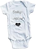 Baby Tee Time Boys ' Daddy 's Mini Me One Piece カラー: ホワイト