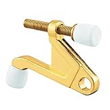 Prime-Line Products U 9026 Hinge Pin Type Door Stop, 90-Degree, Brass Plated by Prime-Line Products