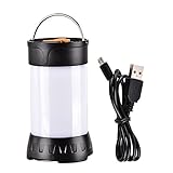 TopOne USB Rechargeable Camping Light, Axial Type Waterproof Shocproof Handheld Night Light, Emergen