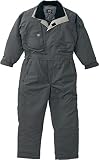山田辰(YAMADATATU)防寒つなぎ 防寒着 撥水加工 キルト ab-700-4L5L6L チャコールグレー ５Ｌ