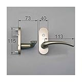 LIXIL メンテナンス部品 スタンダードAタイプ把手(簡易錠) FNMB371 *製品色・形状等仕様変更になる場合があります*