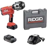 Ridgid 31038 Battery Operated Pressing Tool with Pureflow Jaws, Red [並行輸入品]