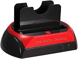 HDDスタンド 2ベイ デュプリケーター HDD SSD対応 USB3.0 データバックアップ HDDドッキングステーション ハードディスクスタンド (タイプ１)
