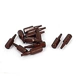 25ミリメートル長い、1/4インチの六角シャンクT10磁気トルクスドライバービット12個