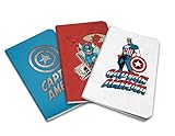 Marvel: Vintage Captain America Pocket Notebook Collection (Set of 3)