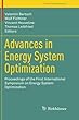 Advances in Energy System Optimization: Proceedings of the first International Symposium on Energy System Optimization (Trends in Mathematics)