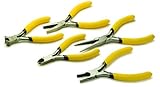 Titan Tools 18405 5-Piece Precision Plier Set With Case [並行輸入品]