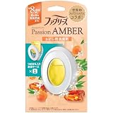 ファブリーズ 消臭芳香剤 トイレ用 パッションアンバー 詰め替え入り本体ケース 6.3mL