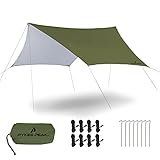 「公式」PYKES PEAK(パイクスピーク) ヘキサタープ HEXA TARP 5色」UVカット率99%以上 / 耐水圧PU2000mm 