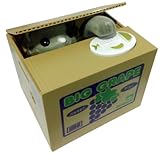 興味深いMini Lovely Steal Money Catコイン貯金箱コイン保存お金ボックスマシン保存ストレージ子おもちゃギフト