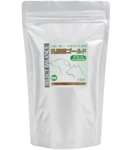 Amazon | セレクトバランス 善玉菌のチカラ 犬猫用 タブレット 300g