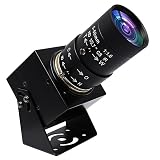SVPRO 8MP USBカメラ、Varifocal 5-50mm CSマウントレンズ付きマニュアルフォーカスウェブカメラ-10倍ズーム外付けカメラ ノートパソコン パソコン用 UVCプラグアンドプレイUVC