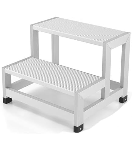Amazon | トラスコ中山(TRUSCO) 作業用踏台 アルミ製・高強度タイプ 4