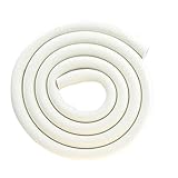 (スマイル ワキキ)Smile YKK ケガ防止 2M U型 コーナーパッド 4M 両面テープ付き 厚手タイプ 角クッション ベッドガード 赤ちゃんガード ドアガードにも ホワイト