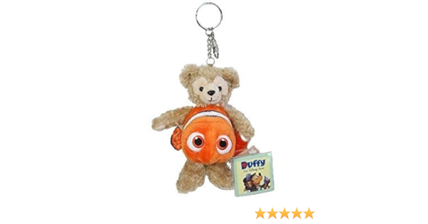 Amazon ニモ ダッフィー キーチェーン ぬいぐるみバッジ 海外ディズニーランド限定 正規品 アニメ 萌えグッズ 通販