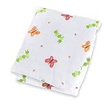 Lulujo Baby Muslin Cotton Swaddling Blanket, Garden Party, 47 x 47 by lulujo Baby