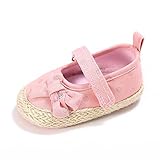 Baby Crib Shoes Sneaker Cotton Bow Soft Sole Toddler Prewalker ( 12~18 Month ) [並行輸入品]