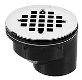 Oatey 42788 Offset ABS Shower Drain with Stainless Steel Strainer, 2-Inch by Oatey