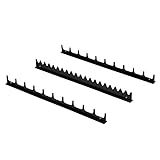 Ernst Manufacturing 6011-Black 20-Tool Screwdriver Rail Set [並行輸入品]