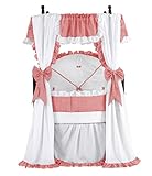 Baby Doll Bedding Darling Round Crib Set, Red by BabyDoll Bedding