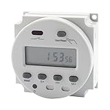 uxcell デジタルスイッチ タイムスイッチ　メーター 簡単 CN102 AC/DC 12V LCD