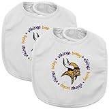 Baby Fanatic Team Color Bibs, Minnesota Vikings, 2-Count by Baby Fanatic