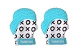 Munch Mitt Trendy Collection Teething Mitten- Original Mom Invented Teething Toy- Teether Stays on B