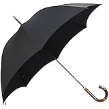 [フォックスアンブレラズ] FOX UMBRELLAS メンズ 高級長傘 GT18 HORN INSET HARDWOOD HANDLE [並行輸入品]