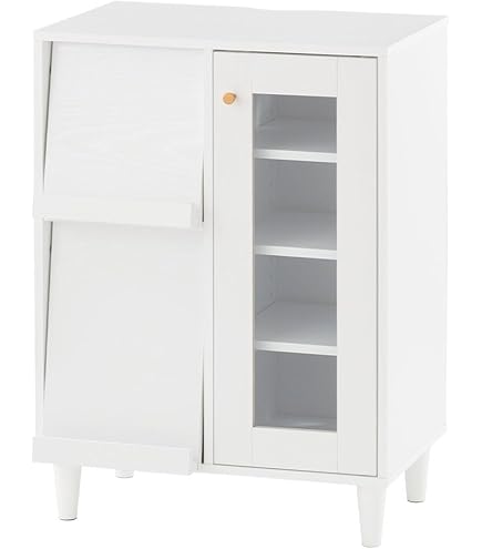 Amazon.co.jp: 壁面収納 キャビネット オープンラック 幅74 収納