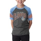 NBA Los Angeles Clippers Playballティー、Blacktopグレー M グレイ