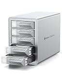 [RAID機能]2024最新Yottamaster HDDケース 2.5&3.5インチ USB3.0接続 4Bay ハードディスクケース SATA3.0対応 22TB×4台搭載可能(88TB) RAIDケース 中小企業向け 大容量 外付けハードドライブエンクロージャ アルミ グレー[マックスタイル][VN400RU3]