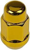 High Quality 711-335K Pack of 16 Gold Wheel Nuts and 4 Lock Nuts with Key