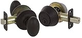 Callan KE3000 Carlyle Series Grade 3 Keyed Entry Knob & Single Cylinder Deadbolt Set, Oil Rubbed Bro