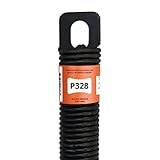 p328 28-inch plug-endガレージドアスプリング( .244 " # 3ワイヤ)