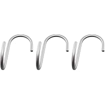 Amazon | ハイロジック TQOOL S字フック アルミ直角Sフック 中