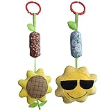 [太陽とひまわり]ベビーベッド/ベビーカーおもちゃ、ベビールームの装飾、2PCS