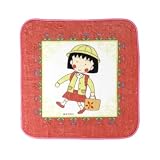 ハンドタオル ちびまる子ちゃん 赤