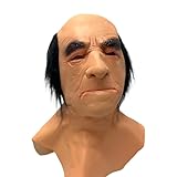 [バラエティ本舗] 老人 おじいさん じじ 爺 ジジイ お爺さん おやじ 男 かぶりもの ラバーマスク 変装グッズ 仮装 被り物 お面 仮面