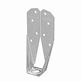 Simpson Strong Tie DTT2Z-SDS2.5 ZMAX Galvanized 14-Gauge 2x Deck Tension Tie with SDS Screws [並行輸入品]