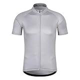 Gemgoメンズ半袖春/夏サイクリングトップス通気性/ Reflective Strips