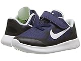(ナイキ) NIKE キッズランニングシューズ・・スニーカー・靴 Free RN 2017 (Infant/Toddler) Binary Blue/White/Black/Volt 7 Toddle